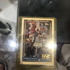 Shaq rookie card hottest basketball card out now